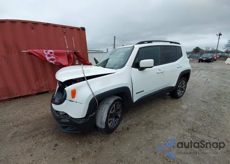 2016 Jeep Renegade Latitude z USA, uszkodzony, nr VIN ZACCJBBT8GPD25741